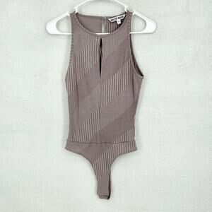 Walter Baker Purple One Piece Top Womens Medium Athena Body Suit Size Small